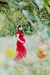 Babybauch Kleid Outdoor